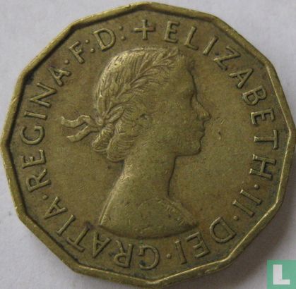 Verenigd Koninkrijk 3 pence 1959 - Afbeelding 2