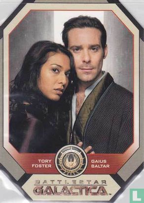 Tory Foster and Gaius Baltar - Image 1