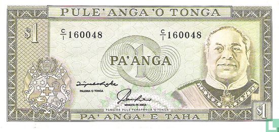 Tonga 1 Pa'anga ND (1992-95) - Image 1