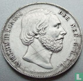 Niederlande 2½ Gulden 1854 - Bild 2