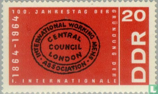 Int. Association des travailleurs 1864-1964