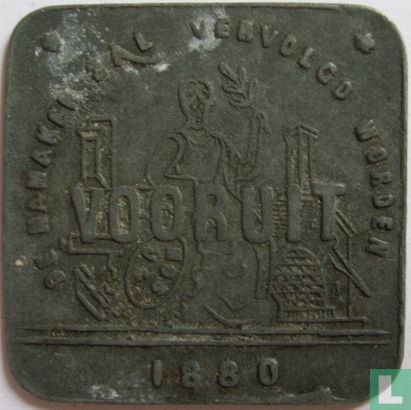 België 1 broodkaart 1880 (zink) - Bild 1
