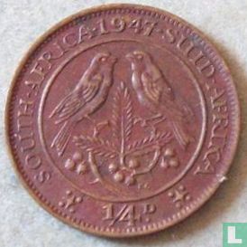 Afrique du Sud ¼ penny 1947 - Image 1