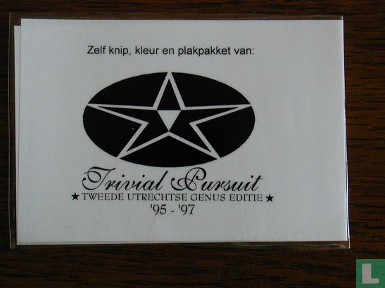 Trivial Pursuit, Tweede Utrechtse Genus Editie 1995-1997