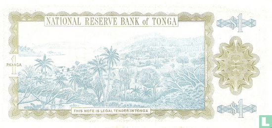 Tonga 1 Pa'anga ND (1992-95) - Image 2