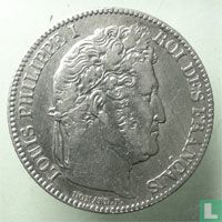 Frankrijk 1 franc 1845 (W) - Afbeelding 2