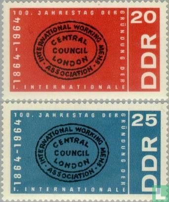 1964 Int. Arbeidersassociatie 1864-1964 (DDR 286)