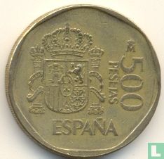 Espagne 500 pesetas 1990 - Image 2