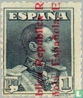 Opdruk República/Española