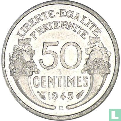 Frankrijk 50 centimes 1945 (B) - Afbeelding 1
