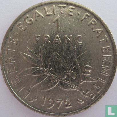Frankrijk 1 franc 1972 - Afbeelding 1