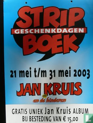 Strip - geschenkdagen - boek / Jan Kruis en de Strip kinderen - Image 1