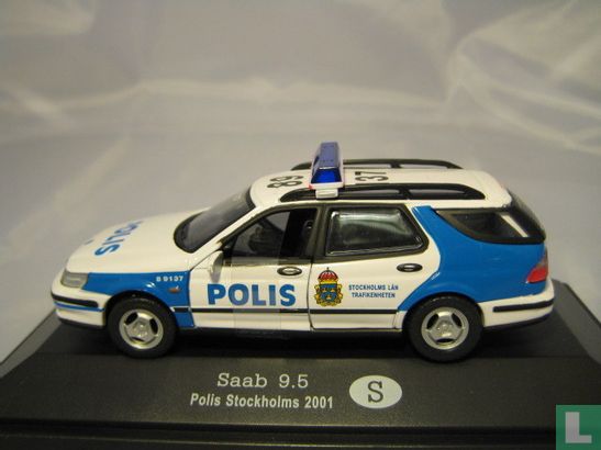 Saab 9.5 Polis Stockholms 2001 - Afbeelding 2