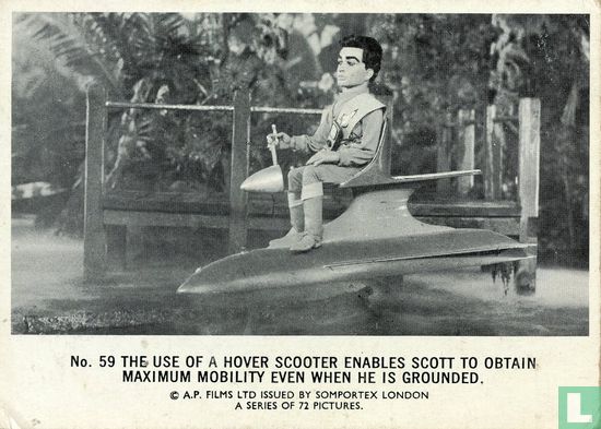 The use of a hover scooter enables Scott to obtain maximum mobility even when he is grounded. - Afbeelding 1