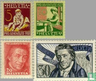 Pestalozzi commemorative stamps - Pro Juventute