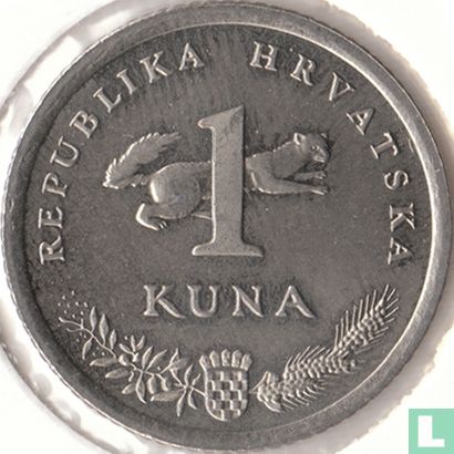 Croatia 1 kuna 1996 - Image 2