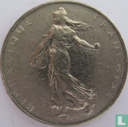 Frankrijk 1 franc 1972 - Afbeelding 2
