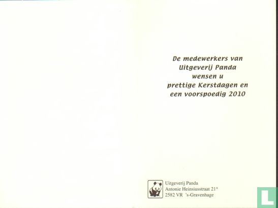 Kerstkaart 2009 - 2010 - Uitgeverij Panda - Afbeelding 3