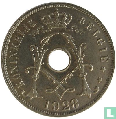 Belgien 25 Centime 1928 (NLD) - Bild 1