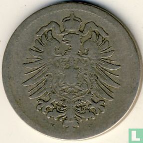 Empire allemand 10 pfennig 1874 (H) - Image 2