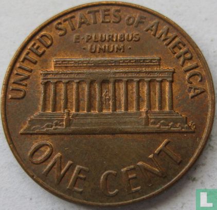 États-Unis 1 cent 1969 (D) - Image 2