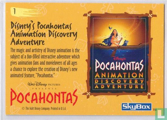 Disney's Pocahontas Animation Discovery Adventure - Afbeelding 2