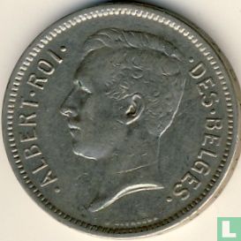 Belgien 5 Franc 1930 (FRA - Wendeprägung - Position A) - Bild 2