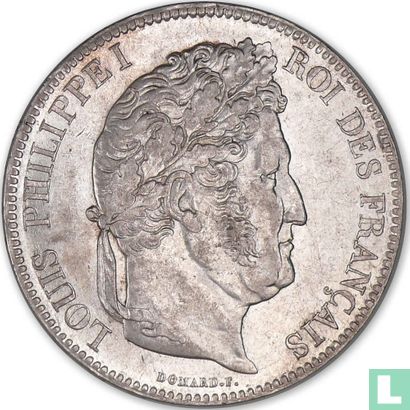France 5 francs 1832 (H) - Image 2