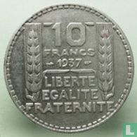 France 10 francs 1937 - Image 1
