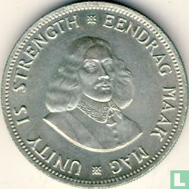 Zuid-Afrika 20 cents 1961 - Afbeelding 2
