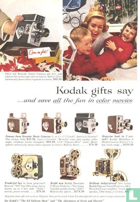 Kodak gifts says "Open me first" - Afbeelding 1