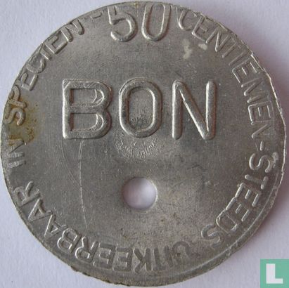 België 50 centimen jeton "Extra Soep" - Afbeelding 2