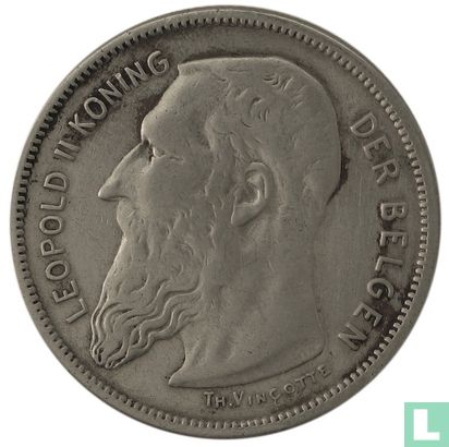 Belgien 2 Franc 1904 (NLD) - Bild 2