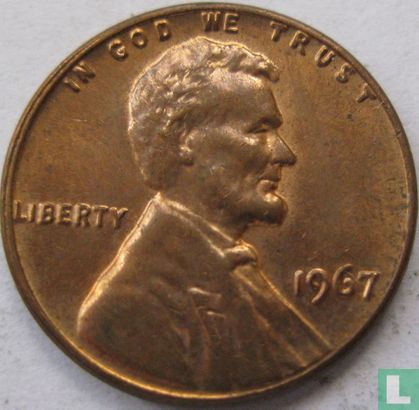 Verenigde Staten 1 cent 1967 - Afbeelding 1