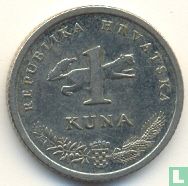 Croatian 1 kuna 1995 - Image 2
