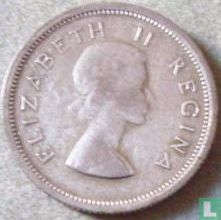 Afrique du Sud 6 pence 1957 - Image 2