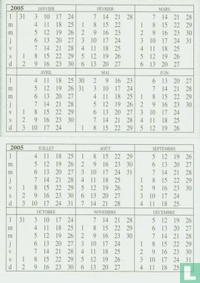 Les Mangeurs d'Ames kalender kaartje - Image 2