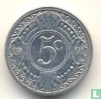 Antilles néerlandaises 5 cent 1991 - Image 1