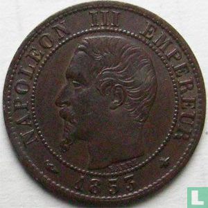 France 1 centime 1853 (BB) - Image 1