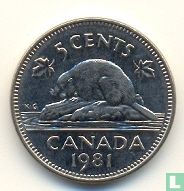 Canada 5 cents 1981 - Afbeelding 1