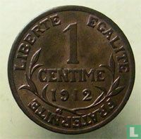 Frankrijk 1 centime 1912 - Afbeelding 1
