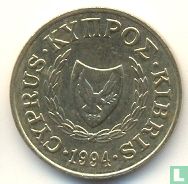Chypre 5 cents 1994 - Image 1