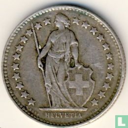 Zwitserland ½ franc 1943 - Afbeelding 2
