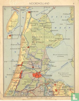 King Provinciekaart Noord-Holland - Bild 1