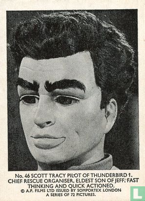 Scott Tracy, pilot of Thunderbird 1. Chief rescue organiser, eldest son of Jeff. Fast thinking and quick actioned. - Bild 1