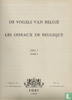 De vogels van België Deel II - Les Oiseaux de Belgique Tome II - Image 2