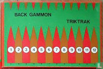 Backgammon Trik Trak - Afbeelding 1