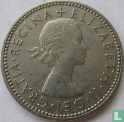 Verenigd Koninkrijk 1 shilling 1965 (engels) - Afbeelding 2