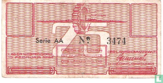 Camp Westerbork 25 cents (PL1230.2.a1) - Image 1