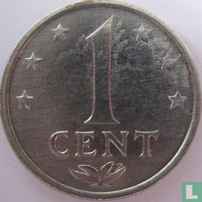 Antilles néerlandaises 1 cent 1980 - Image 2